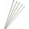Volfrámová elektróda 1,0 x 175 mm WP TIG Trafimet zelená