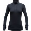 Devold Expedition Woman Zip Neck Oblečenie veľkosť: S / farba: čierna