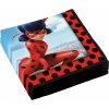 Ubúrusy 20 ks 33x33 cm Miraculous - Ladybug - Amscan - Amscan