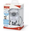 Nuk dojčenská fľaša na učenie Disney Mickey s kontrolou teploty 150 ml sivá
