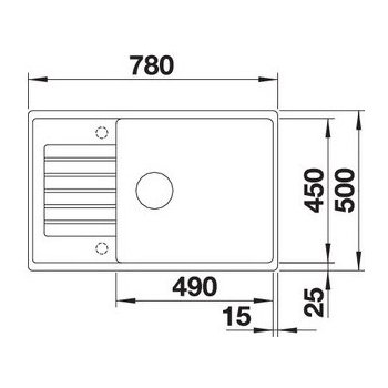 BLANCO Zia XL 6 S Compact čierna