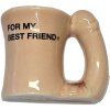 Diablo picante ceramic mug magnet with penis handle “for my best friend”