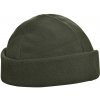Čiapka fleece polár oliv zelená
