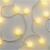 EMOS SK s.r.o. Lighting LED svetelná cherry reťaz – guličky 2,5cm, 4m, vonkajšia aj vnútorná, teplá biela, časovač
