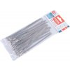 EXTOL PREMIUM pásky sťahovacie NEREZ, 150x4, 6mm, 50ks 8856273