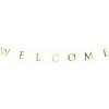 Girlanda welcome vítejte bílá 15 x 95 cm 5902230775176