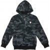 FOX Yth Fox Head Camo Flc Zip Black Camo - YM