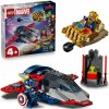 lego marvel kapitán amerika vs thanos stavebnica pre deti 4+