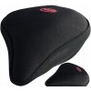 Gélový poťah na sedadlo bicykla čierny 260x230 mm