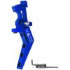 MAXX Hliníková CNC SPEED spoušť pro M4/M16 - TYPE A, modrá
