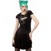 šaty KILLSTAR Blasphemia Keyhole Skater Čierna XL