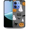 Picasee silikónový čierny obal pre Xiaomi Redmi 15C 4G - Spooky season 2