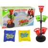 LEAN TOYS Arkádová hra - Hoď do cieľového koša