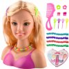 FunPlay 7467 ANGELES , hlava na česanie a líčenie, 20cm
