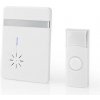 Nedis DOORB212WT - Sada Bezdrôtového Domového Zvončeka| Napájanie na Batériu | 36 Melódií