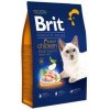 BRIT Premium by Nature Indoor krmivo pre nevychádzajúce mačky kuracie mäso 8 kg