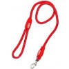 Vodítko BUSTER Reflective lanové 120cm/8mm červené