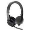 Logitech sluchátka s mikrofonem Zone Wireless Teams, EMEA, Graphite (981-000854)