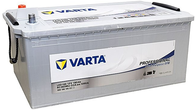 Varta Professional Dual Purpose 12V 190Ah 1050A 930 190 105