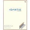 DANTIK rám na obraz 40 x 50 Dýha dub lak matný