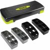 Fitness stepper na cvičenie s nastaviteľnou výškou do 20 cm, zelená