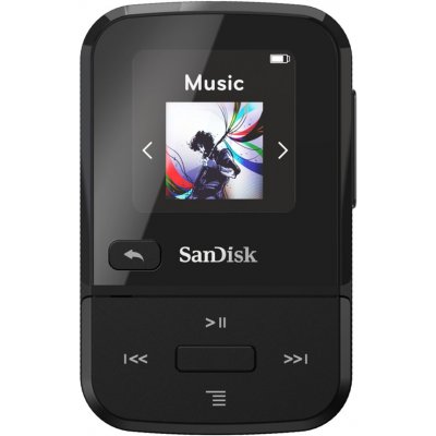 SanDisk MP3 Clip Sport Go, čierna 16 GB 85271300