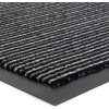 Antracitová vstupná rohož FLOMA Scala - dĺžka 60 cm, šírka 80 cm, výška 0,5 cm