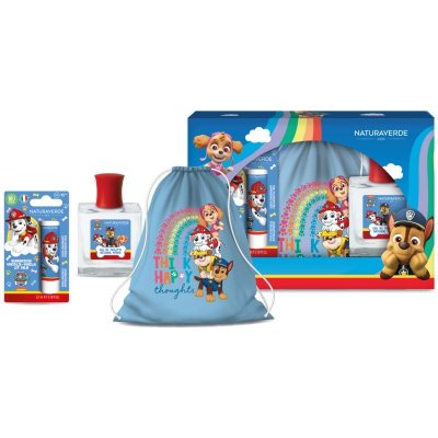 Nickelodeon Paw Patrol toaletná voda pre deti 50 ml + balzam na pery 1 ks + detský batoh 1 ks