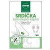 svorto SRDIEČKA samolepiace kvapka 018 biele, č. 1, 1x1 pár