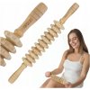 4FIZJO Drevený proti celulitíde, profilovaný, hnedý