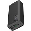 Platinet Power Bank PMPB30WQC728B 30000mAh PD3.0 QC3.0 displej čierna