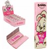 G-Rollz | Banksy's Graffiti 'Thug For Life' Pink - 50 KS Slim Papers + Tips