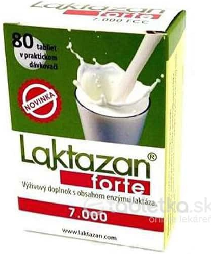 Laktazan Forte 7.000 FCC 80 tabliet