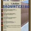 Sieť tieniaca Browntex 1,8x50m hnedá