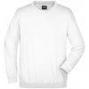 James&Nicholson pánsky sveter cez hlavu JN040 white