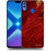 Picasee silikónový prehľadný obal pre Honor 8X - Red