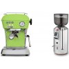 Ascaso Dream ONE, Fresh Pistachio + La Pavoni Cilindro