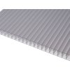 Exolon 4/10 komôrkový polykarbonát 10 mm, 1.75 kg/m2, 1UV, 2100 x 2000 mm, opál (mliečna, biela), 1ks