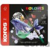 Kores Trojhranné pastelky Kolores Selection - 24 farieb