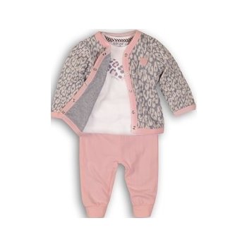 Dirkje Set 3-dielny C-SO SOFT HAPPINESS Pink-Grey