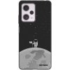Picasee silikónový čierny obal pre Xiaomi Redmi Note 12 Pro+ 5G - Astronaut