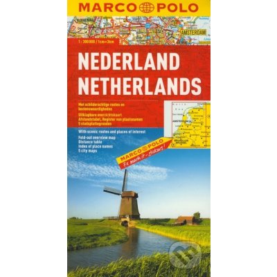 Nederland Netherlands Niederlande Pays-Bas 1:300 000