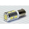 AUTOLAMP LED 12V (H6W) Bax9s číra 10xSMD