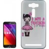 Plastový kryt Girl na Asus Zenfone 2 Laser ZE500KL