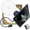 ATMOS Komplet odťahový ventilátor UCJ4C52 s obežným kolesom Ø 150 mm