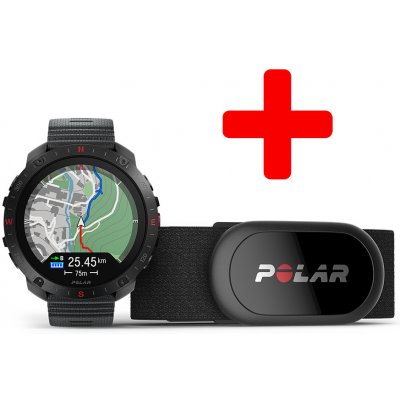 Polar Grit X2 Pro Black HR H10 Sada