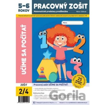 IBA PRE MŠ PREDPREDAJ Učíme sa počítať - pracovný zošit 5-6 ročných (2023, 25. edícia)