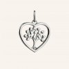 SilveAmo Strieborný prívesok Rodina v mojom srdci P21087