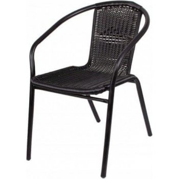 Springos Záhradná pletená stolička GF1011 - čierna od 28,2 € - Heureka.sk