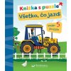 Knižka s puzzle Všetko, čo jazdí (Laura Teller)
